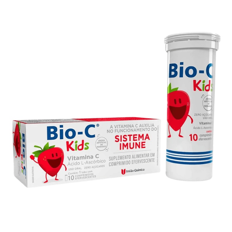 Vitamina C Efervescente Bio-C Kids Infantil 10 comprimidos.png